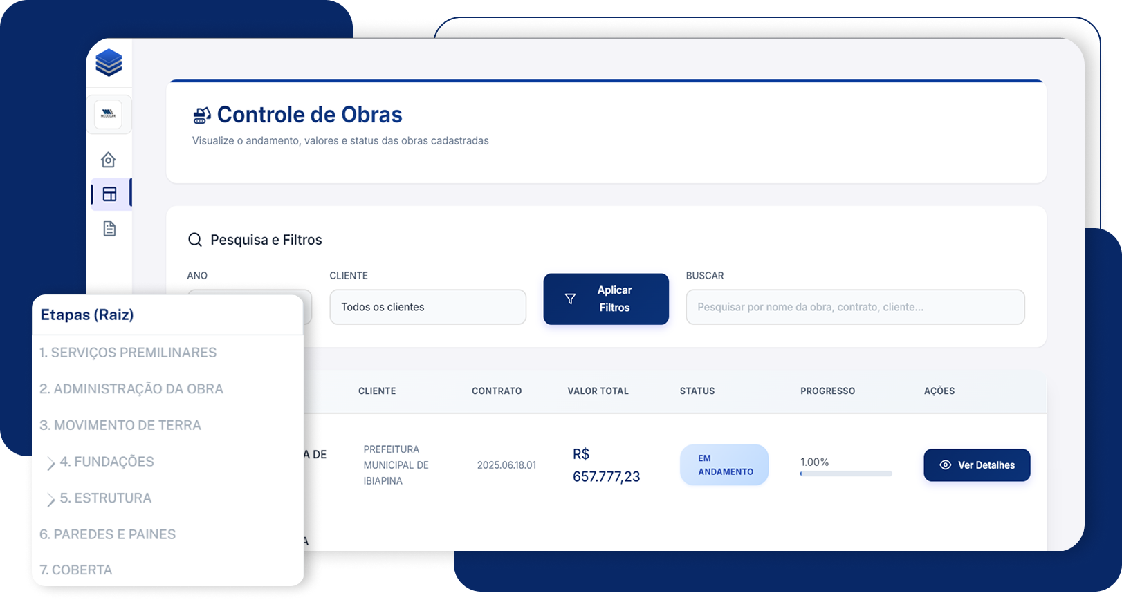 Dashboard SmartObras